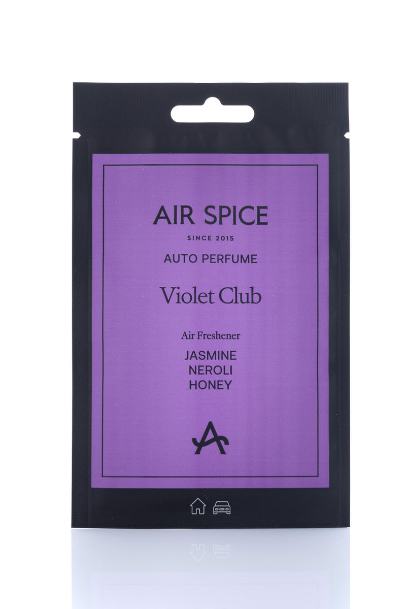 Violet Club Car Air Freshener