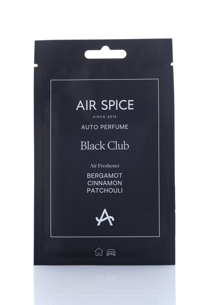 Black Club Car Air Freshener