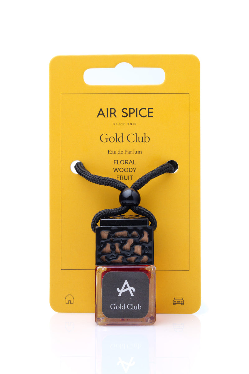 Gold Club Hanging Car Perfume 8ml