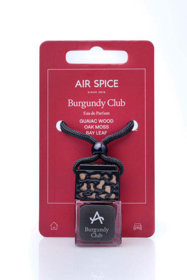 Burgundy Club Hanging Car Perfume 8ml